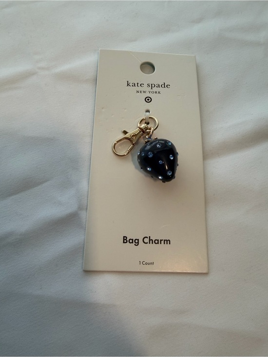 Kate Spade X Target Accessories - Kate Spade New York & Target Blue Strawberry Crystal Bag Charm. NWT